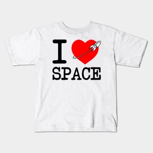 I Heart Space Kids T-Shirt